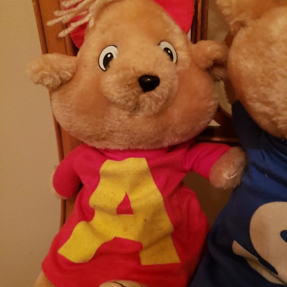 ALVIN & the CHIPMUNKS vintage Simon Theodore 1983 - Picture 2 of 14